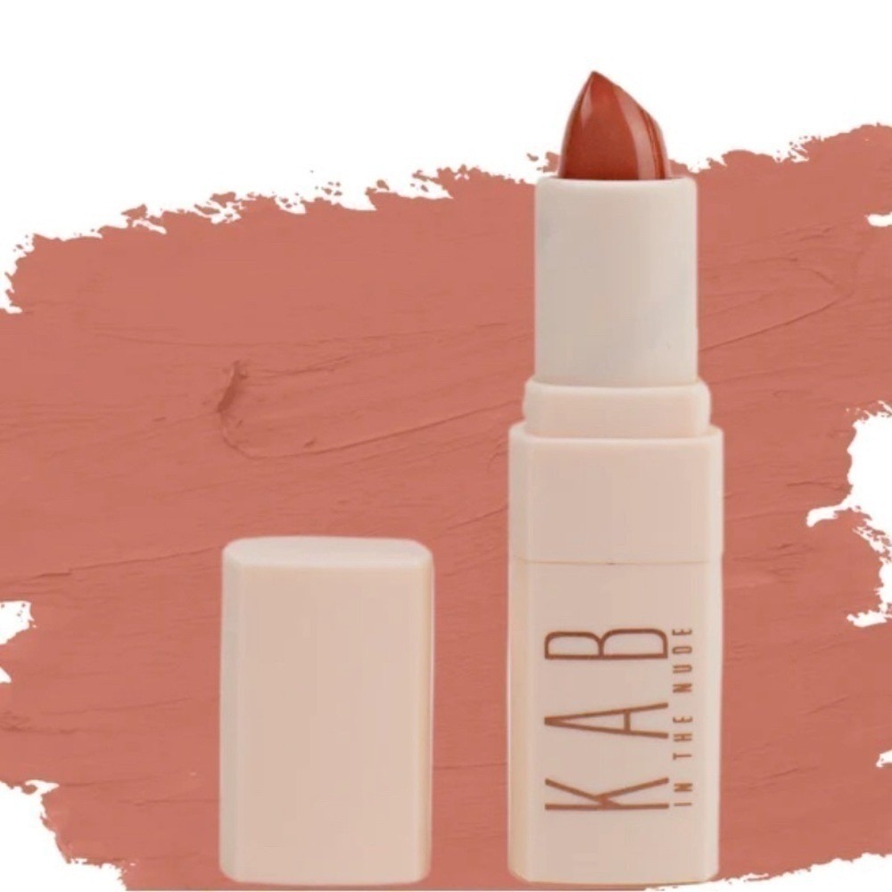 KAB Cosmetics Cream Lipstick In The Nude Thigh High Peachy Nude New in‎ Box